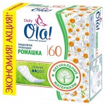 Прокладки женские ежедневные, Ola (Ола) 60 шт дэйли Солнечная ромашка