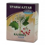 Чайный напиток, сырье 50 г Травы Алтая Калины плоды