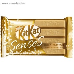 Батончик, Kit Kat (Кит Кат) 45 г Сенсес голд